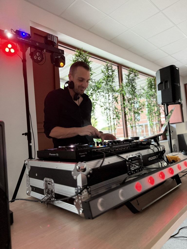 DJ Stijn in actie